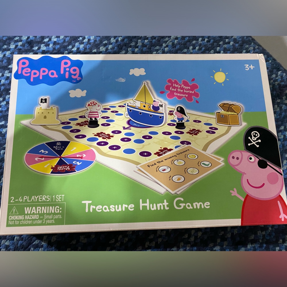 Peppa Pig Treasure Hunt Game - Multicolor